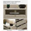 Table de chevet avec 2 tiroirs et station de charge Farmhouse-1831405372-1831405373