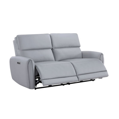 Canapé en cuir synthétique Jeromie