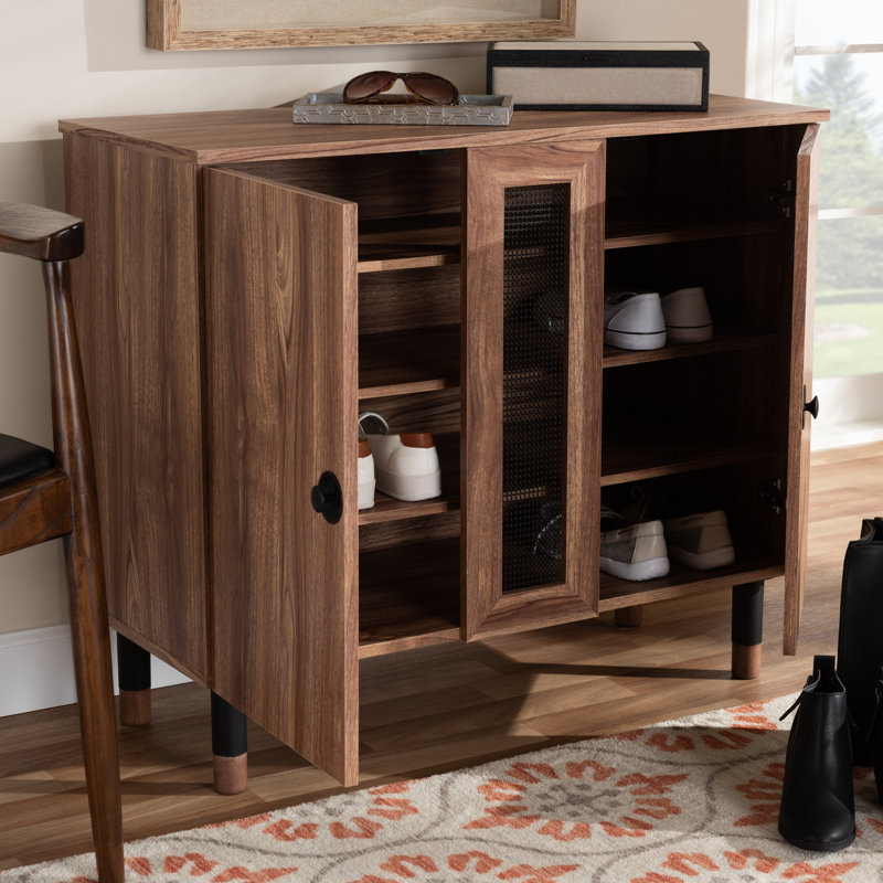 8 Pair Shoe Storage Cabinet