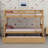 Multi-Use Bunk Bed System With Trundle Bed, Guardrails, And Easy Conversion Design-962612421