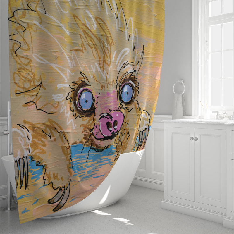 Rideau de douche Shaelin, H 72 po x l 70 po
