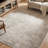 Telisa Modern Transitional Ivory / Gold Area Rug-1744594357