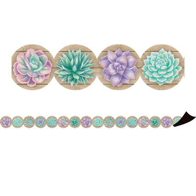 Rustic Bloom Magnetic Border