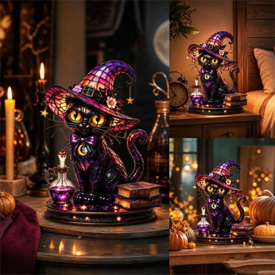 Halloween Night Light Witch's Hat Light