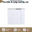 Meuble-lavabo de salle de bain avec lavabo en céramique, 22 x 13, fixation murale, porte à fermeture en douceur, élément moderne pour les petites salles de bain
