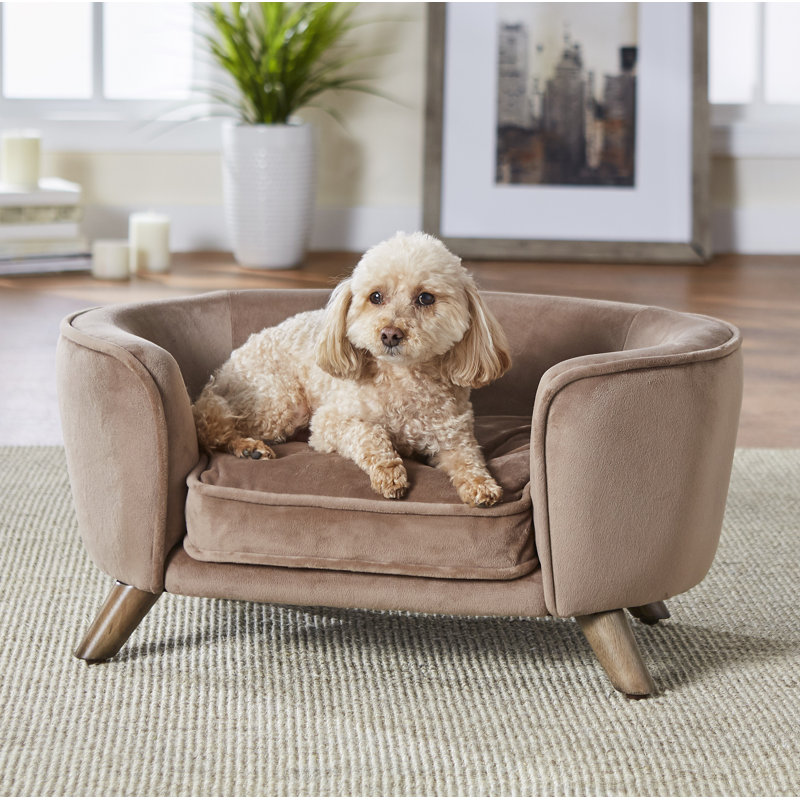 Polyester Pet Bed, Beige