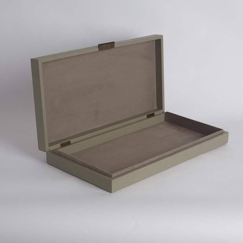 Alpen Box, 2.75" H x 19.5" W x 10" D, Bark
