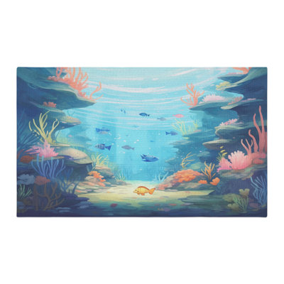 Deep Sea Treasures Braided Rug