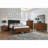 Dark Walnut 2-drawer Nightstand