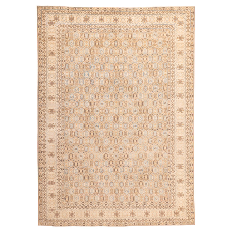 Tapis brun Finest Ghazni 9 pi 0 po x 12 pi 4 po