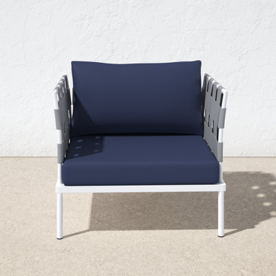 Harmony Outdoor Patio Aluminum Armchair