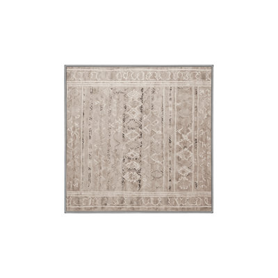 Machine Washable Gray Area Rug