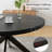 45.3"  Round Dining Table Set For 4, Extendable Wood Table With Faux Leather Chairs, Modern Kitchen Dining Room Set-1725856922