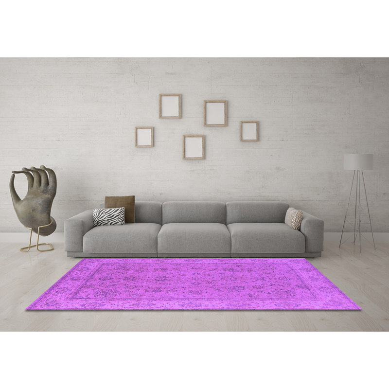 Leyes Oriental Indoor Rug, Square 4'