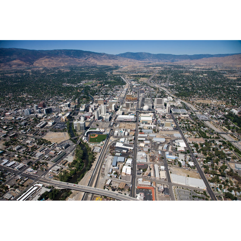 Reno Nevada - Photographie sur toile tendue, H 30 po x l 20 po