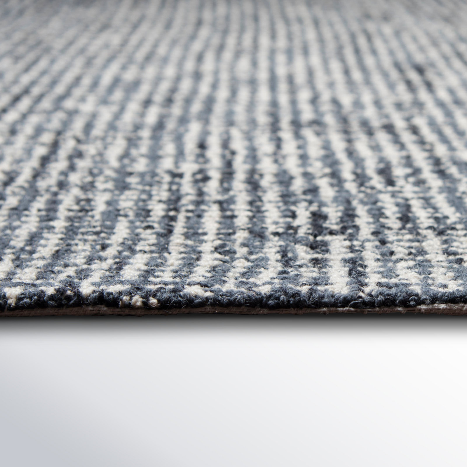 Britley Hand-Tufted Geometric Wool Rug, Runner 2'6" x 8'