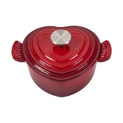 Living and Home Non-Stick Cast Iron Stainless Steel Stock Pot