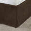 Édredon brun 7 pièces - Très grand édredon, brun doux au toucher, décorations