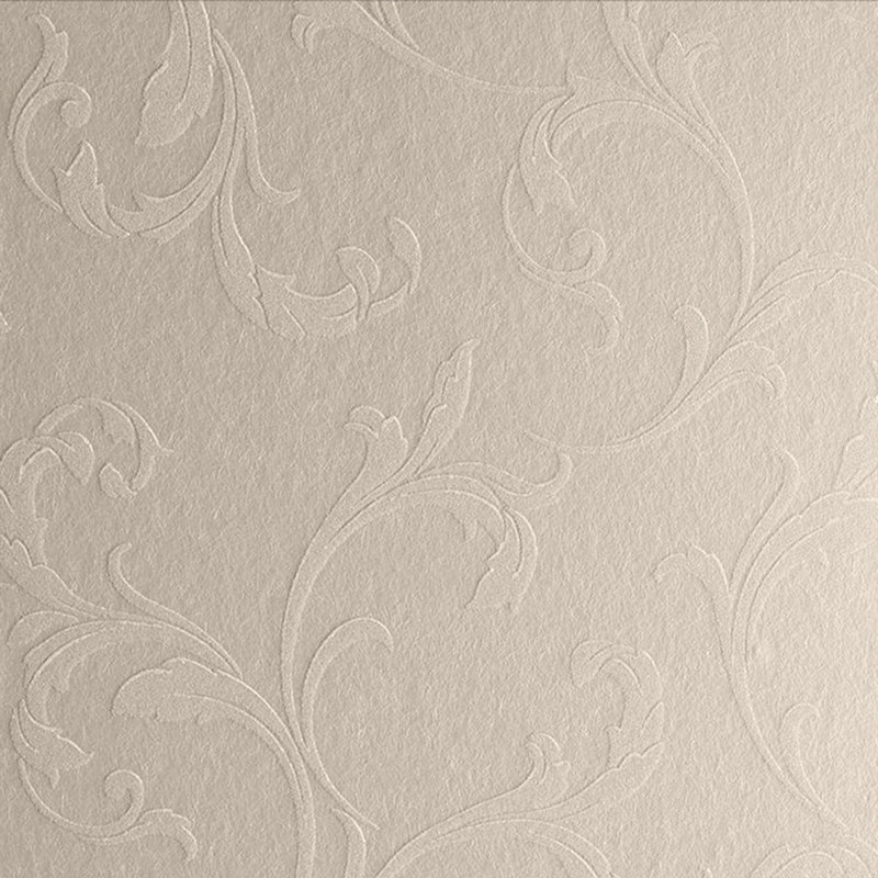Baroque Floral Double Roll, Pearl