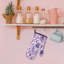 Sergé de coton foncé à teintes lilas foncé