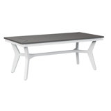 Berlin Gardens Mayhew Regular With White Base Rectangular Coffee Table