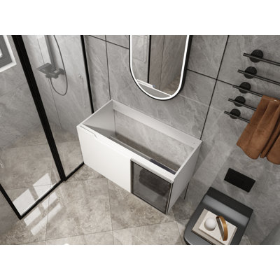 Meuble-lavabo mural 36 po