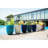 Stylish Cyan Ceramic Flowerpot For Indoor And Outdoor Reading Nooks, Glossy Finish, Drainage, 16.09" L W 21.84" H Flowerpot, Suitable All Settings, Built - In-1239361607