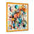 Impression dorée sur toile encadrée