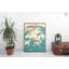 « hong kong city map », reproduction d’impression sur affiche en tricolore-22633208