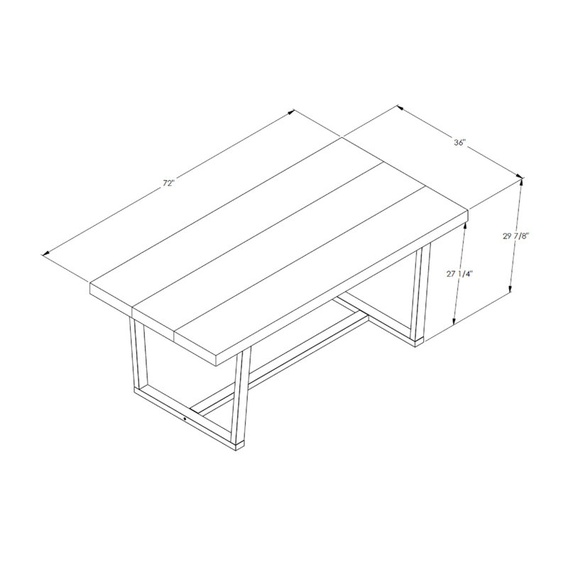 Table de salle à manger Modern