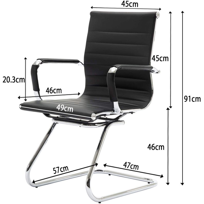 Averyon Conference Chair, Black