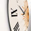 Orange Sun Print I - horloge murale moderne-60327159
