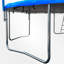 Trampoline de cour arrière moderne 16 pi avec enceinte de sécurité Modern Luxe Furniture-50306818