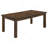Rustic Golden Brown Dining Table Set-652420403