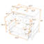 Meuble-lavabo simple contemporain en bois avec lavabo en céramique, grand rangement et porte à fermeture en douceur-1597562691