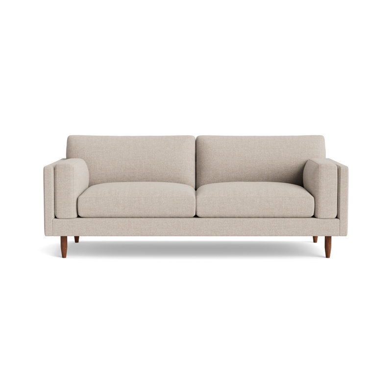 Skinny Fat Sofa ("85"), Performance Weave - Natural