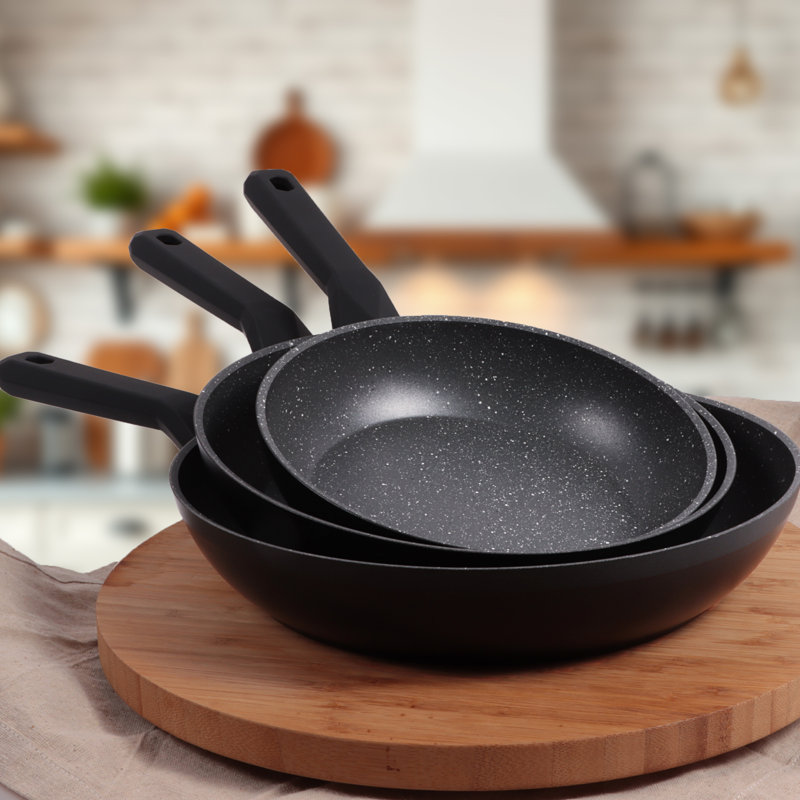 Ensemble de 3 casseroles en granite Serenk excellence