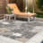 Floral Flatweave Indoor / Outdoor Area Rug-1449680385