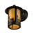 Rustic Lodge Solid Brass Armed Sconce