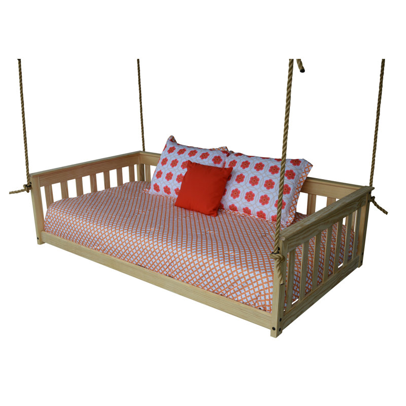 Carol Solid Wood Daybed, Unfinished, Twin