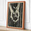Deer in Starlight Japandi - Wrapped Canvas-1388777291-1388777329
