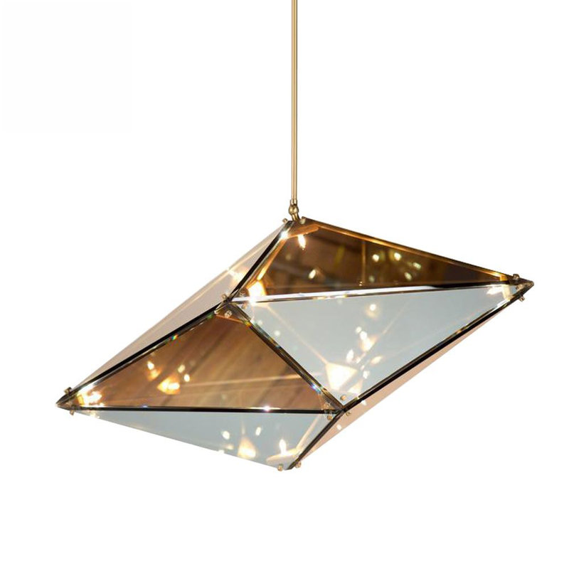 1 - Light Steel LED Single Pendant