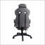 Fauteuil de direction de jeu entièrement inclinable avec repose-pieds, support ergonomique et confort