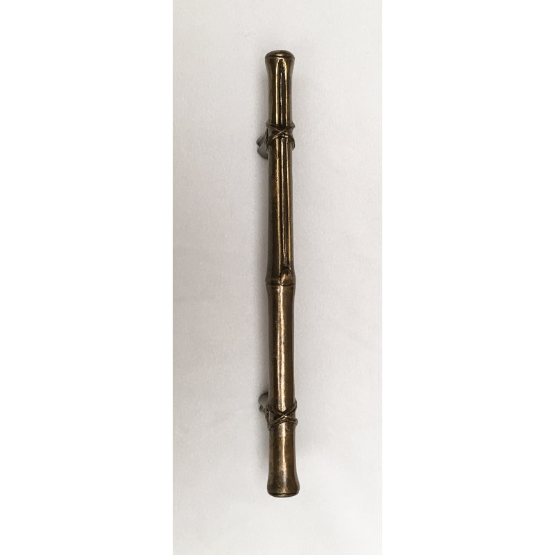 Poignée barre 4 1/2 po Bamboo, Bronze