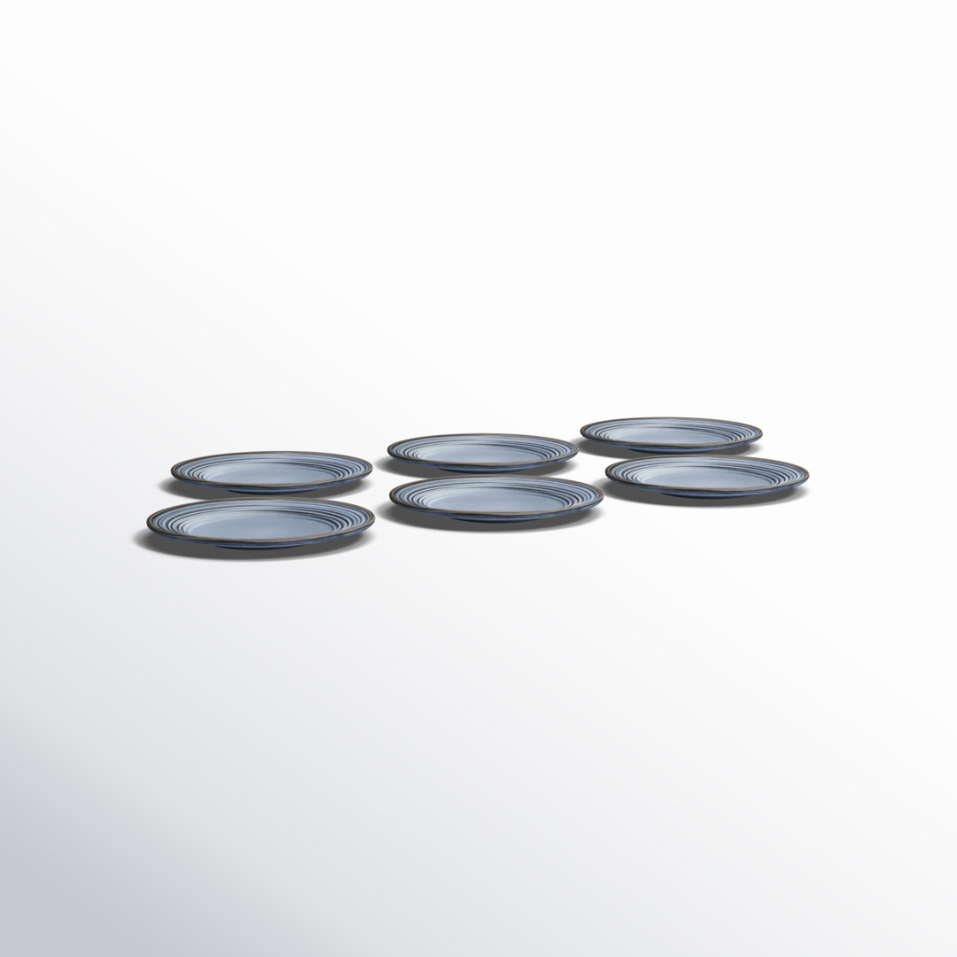 Ezechias 10.39'' Stoneware Dinner Plate - Service for 6 (Set of 6) Birch Lane™ 