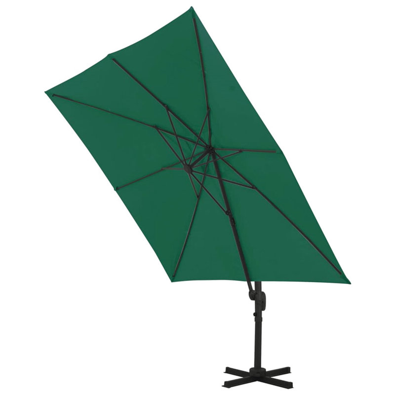 Russia 300cm Tilt Cantilever Parasol, Green