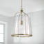 Luminaire suspendu transparent 1 lumière Madison-382981918