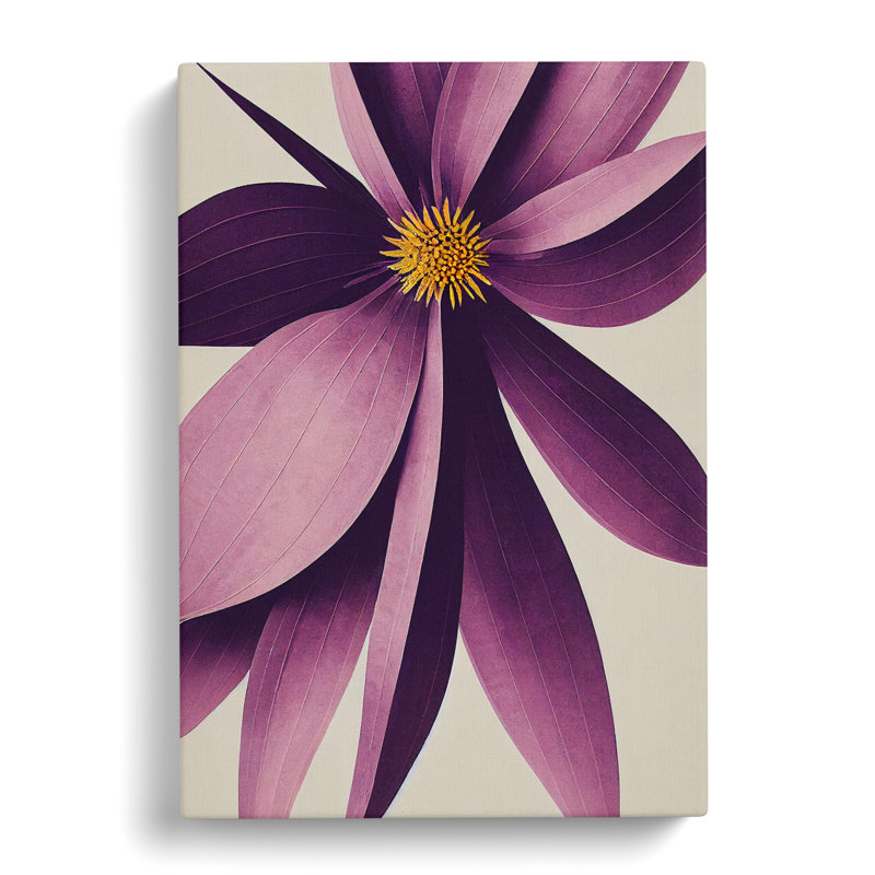 The Tranquil Flower - Wall Art, 50cm H x 35cm W x 3cm D