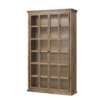 DAWES Cabinet-Weathered Oak by Lark Manor