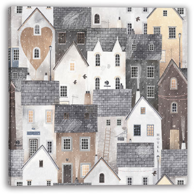 Art urbain sur toile, "Urban Mosaic"